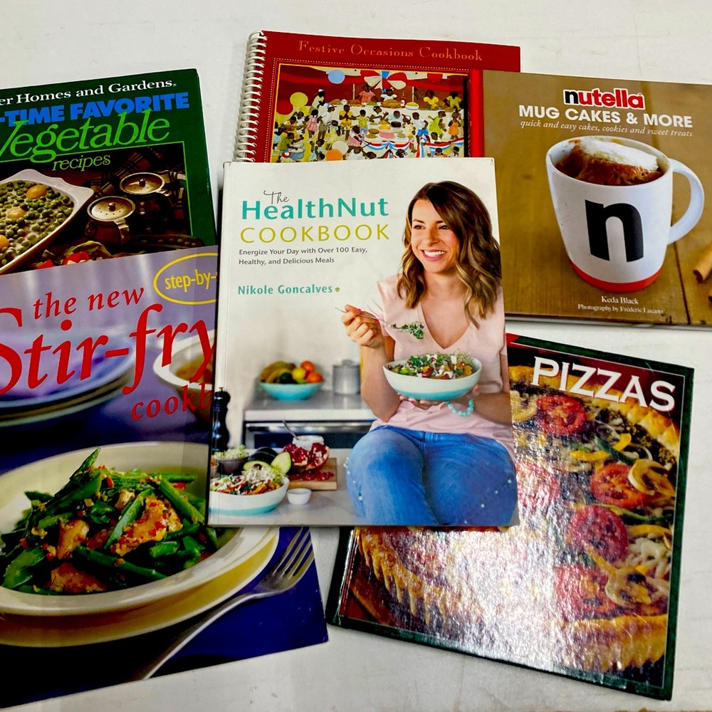 Mystery set of cookbooks $50 value